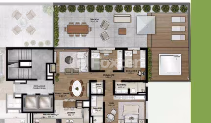 Apartamento com 3 quartos à venda na Rua Quintino Bocaiúva, 1320, Rio Branco, Porto Alegre, 191 m2 por R$ 2.484.054