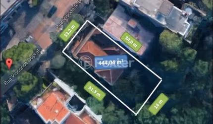 Terreno comercial à venda na Rua Visconde de Duprat, 231, Petrópolis, Porto Alegre, 444 m2 por R$ 1.180.000