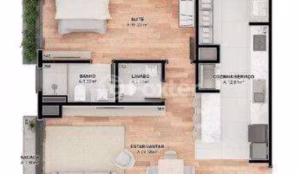 Apartamento com 1 quarto à venda na Avenida Das Hortênsias, 1200, Centro, Gramado, 70 m2 por R$ 1.390.000