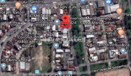 Terreno comercial à venda na Avenida Mena Barreto, 424, Santa Maria Goretti, Porto Alegre, 292 m2 por R$ 373.000