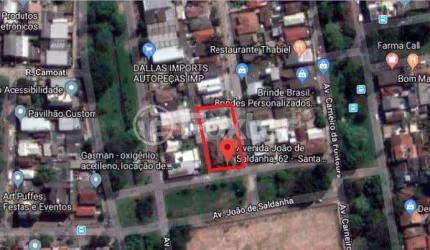 Terreno comercial à venda na Avenida João de Saldanha, 62, Santa Maria Goretti, Porto Alegre, 300 m2 por R$ 370.000