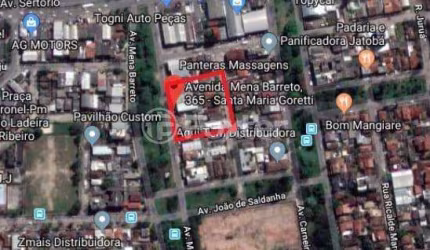Terreno comercial à venda na Avenida Mena Barreto, 365, Santa Maria Goretti, Porto Alegre, 300 m2 por R$ 742.000