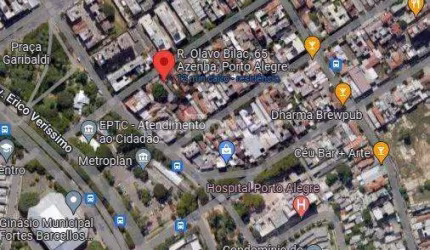 Terreno comercial à venda na Rua Olavo Bilac, 65, Azenha, Porto Alegre, 430 m2 por R$ 600.000