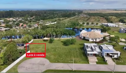 Terreno em condomínio fechado à venda na Rodovia Estrada Do Mar, 48,3, Centro, Capão da Canoa, 416 m2 por R$ 478.000