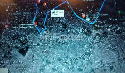 Terreno comercial à venda na Avenida Doutor Carlos Barbosa, 224, Medianeira, Porto Alegre, 202 m2 por R$ 435.000