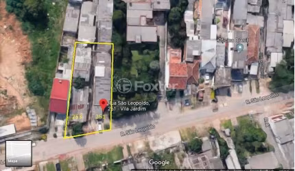 Terreno comercial à venda na Rua São Leopoldo, 253, Vila Jardim, Porto Alegre, 451 m2 por R$ 585.000