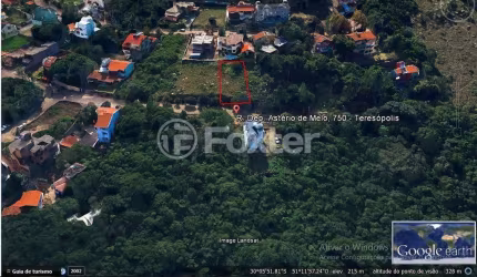 Terreno à venda na Rua Deputado Astério de Mello, 750, Teresópolis, Porto Alegre, 414 m2 por R$ 250.000