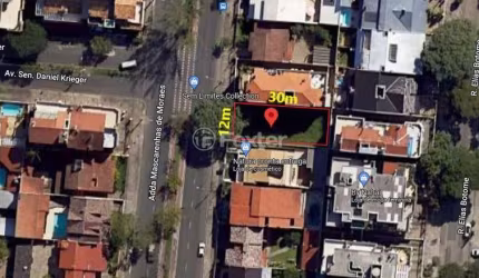 Terreno comercial à venda na Rua Dona Adda Mascarenhas de Moraes, 862, Jardim Itu Sabará, Porto Alegre, 360 m2 por R$ 600.000