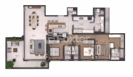 Apartamento com 3 quartos à venda na Rua Jaraguá, 91, Bela Vista, Porto Alegre, 196 m2 por R$ 3.049.607