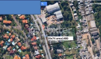 Terreno à venda na Avenida Eduardo Prado, 1260, Cavalhada, Porto Alegre, 1440 m2 por R$ 1.200.000