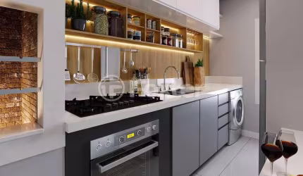 Apartamento com 1 quarto à venda na Avenida Cônego João Marchese, 470, Vila Wortmann, Canela, 47 m2 por R$ 480.000
