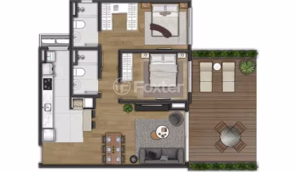 Apartamento com 2 quartos à venda na Rua Borges De Medeiros, 1406, Santa Terezinha, Canela, 94 m2 por R$ 1.008.283