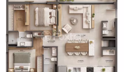 Apartamento com 2 quartos à venda na Rua Marquês do Herval, 665, Moinhos de Vento, Porto Alegre, 100 m2 por R$ 1.599.000