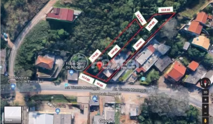 Terreno à venda na Avenida Vicente Monteggia, 2360, Cavalhada, Porto Alegre, 2272 m2 por R$ 604.200