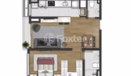 Apartamento com 1 quarto à venda na Rua Borges De Medeiros, 1406, Centro, Canela, 61 m2 por R$ 609.980