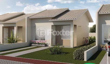 Casa em condomínio fechado com 3 quartos à venda na Avenida Frederico Augusto Ritter, 6670, Distrito Industrial, Cachoeirinha, 80 m2 por R$ 450.000