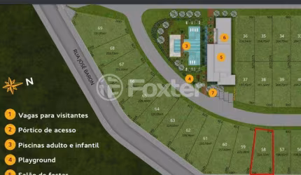 Terreno em condomínio fechado à venda na Avenida Arroio Feijó, 2420, Rubem Berta, Porto Alegre, 224 m2 por R$ 197.000