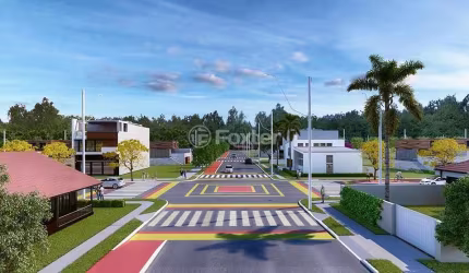 Terreno em condomínio fechado à venda na Estrada Da Arrozeira, 1333, Centro, Eldorado do Sul, 141 m2 por R$ 110.001