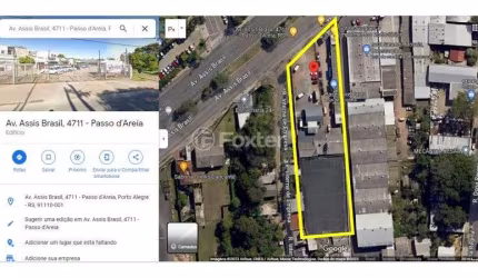 Terreno comercial à venda na Avenida Assis Brasil, 4711, Passo da Areia, Porto Alegre, 4838 m2 por R$ 7.000.000