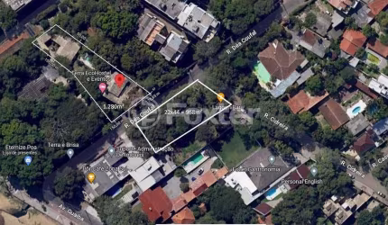 Terreno comercial à venda na Rua Cidreira, 21/31, Ipanema, Porto Alegre, 968 m2 por R$ 1.200.000