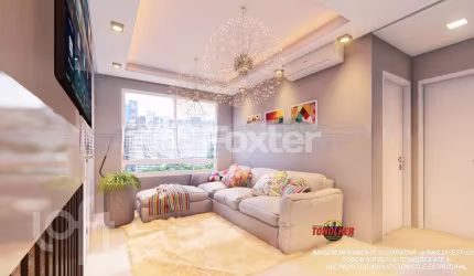 Apartamento com 2 quartos à venda na Rua Vereador Ivo Pereira, 245, Vila City, Cachoeirinha, 49 m2 por R$ 295.000