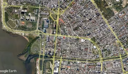 Terreno comercial à venda na Avenida Aureliano de Figueiredo Pinto, 465, Praia de Belas, Porto Alegre, 640 m2 por R$ 2.849.000