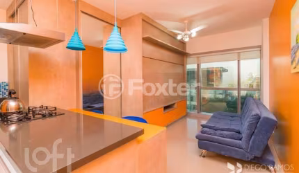 Apartamento com 1 quarto à venda na Avenida Borges de Medeiros, 2277, Centro Histórico, Porto Alegre, 38 m2 por R$ 595.000