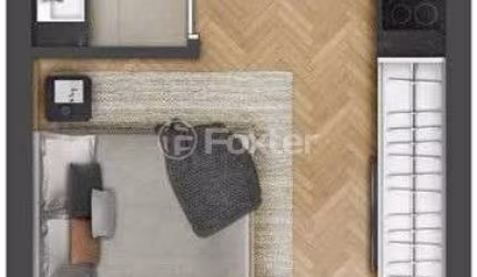 Loft com 1 quarto à venda na Rua José do Patrocínio, 527, Cidade Baixa, Porto Alegre, 28 m2 por R$ 445.000