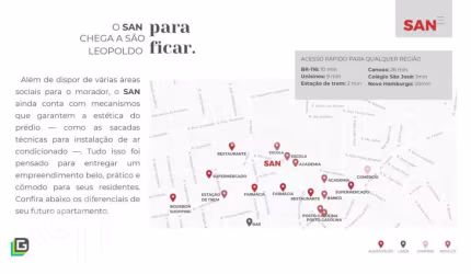Apartamento com 3 quartos à venda na Rua São José, 215, São José, São Leopoldo, 92 m2 por R$ 761.466