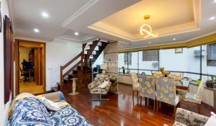 Cobertura com 3 quartos à venda na Rua Vicente da Fontoura, 1519, Santana, Porto Alegre, 178 m2 por R$ 1.000.000