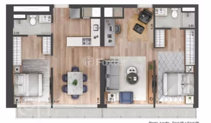 Apartamento com 2 quartos à venda na Rua Barbedo, 250, Menino Deus, Porto Alegre, 89 m2 por R$ 1.100.000