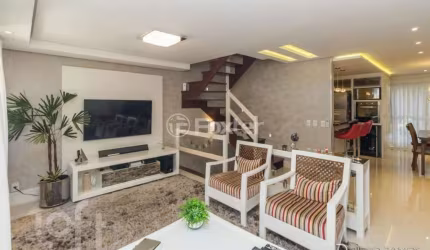 Casa em condomínio fechado com 3 quartos à venda na Avenida Coronel Marcos, 500, Pedra Redonda, Porto Alegre, 220 m2 por R$ 1.090.000