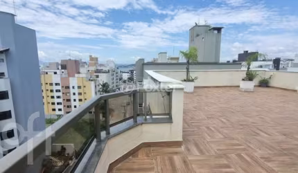 Cobertura com 3 quartos à venda na Rua Bias Peixoto, 187, Abraão, Florianópolis, 128 m2 por R$ 800.000