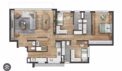 Apartamento com 3 quartos à venda na Rua Mariz e Barros, 580, Petrópolis, Porto Alegre, 98 m2 por R$ 1.499.000