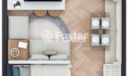 Kitnet / Stúdio à venda na Rua Casemiro de Abreu, 576, Bela Vista, Porto Alegre, 24 m2 por R$ 430.000