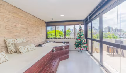 Cobertura com 1 quarto à venda na Avenida Cristóvão Colombo, 3870, Higienópolis, Porto Alegre, 101 m2 por R$ 690.000