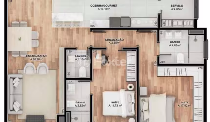 Apartamento com 2 quartos à venda na Avenida Das Hortênsias, 1200, Dutra, Gramado, 101 m2 por R$ 2.490.000