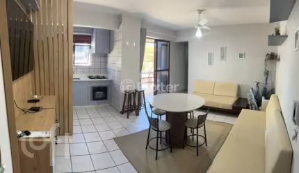 Apartamento com 1 quarto à venda na Rua Doutor Antônio Prudente de Moraes, 769, Canasvieiras, Florianópolis, 43 m2 por R$ 549.000