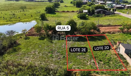 Terreno à venda na Rua Venâncio dos Santos, LOTE 2E QU, Odone, Glorinha, 351 m2 por R$ 135.500