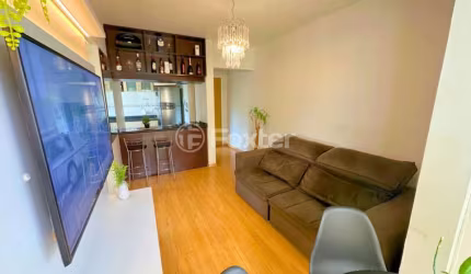 Apartamento com 2 quartos à venda na Rua dos Sabiás, 400, Jardim Algarve, Alvorada, 45 m2 por R$ 210.000