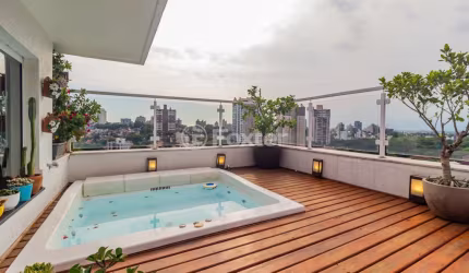 Cobertura com 3 quartos à venda na Avenida Francisco Petuco, 45, Boa Vista, Porto Alegre, 217 m2 por R$ 1.850.000