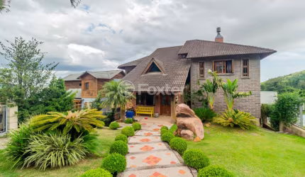 Casa em condomínio fechado com 4 quartos à venda na Estrada Jorge Pereira Nunes, 1780, Aberta dos Morros, Porto Alegre, 607 m2 por R$ 2.200.000