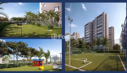 Apartamento com 2 quartos à venda na Avenida Obedy Cândido Vieira, 345, Central Parque, Cachoeirinha, 57 m2 por R$ 240.000