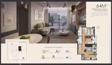 Apartamento com 3 quartos à venda na Rua Ferreira Viana, 627, Petrópolis, Porto Alegre, 79 m2 por R$ 1.080.000