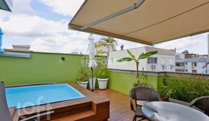 Cobertura com 4 quartos à venda na Travessa Serafim Terra, 132, Jardim Botânico, Porto Alegre, 180 m2 por R$ 850.000