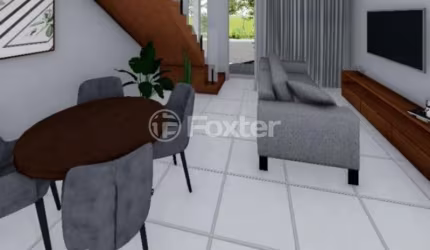 Casa com 2 quartos à venda na Rua Querência, 561, Dona Mercedes, Gravataí, 62 m2 por R$ 279.900