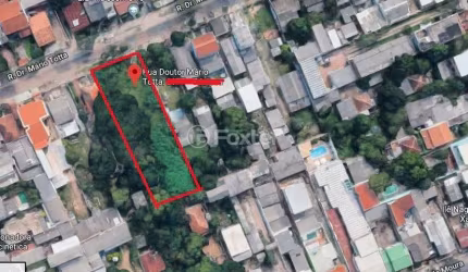 Terreno comercial à venda na Rua Doutor Mário Totta, 2377, Tristeza, Porto Alegre, 600 m2 por R$ 370.000