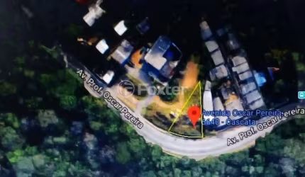 Terreno comercial à venda na Avenida Professor Oscar Pereira, 6640, Cascata, Porto Alegre, 414 m2 por R$ 250.000