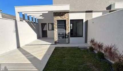 Casa com 3 quartos à venda na Rua Jonet Zanetti Silva, 65 02, Tindiquera, Araucária por R$ 579.900