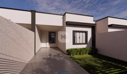 Casa com 2 quartos à venda na das Orquídeas, 2066, Campina da Barra, Araucária por R$ 385.000
